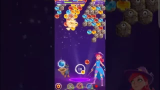 Bubble Witch 3 Saga ~ Treasure Cave Challenge Level 9 ~ No boosters ⭐️⭐️⭐️