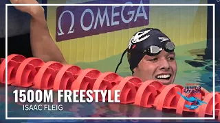 Fleig Takes Gold and Mijatovic Breaks NAG Record in 1500 Free | 2023 Speedo Junior Nationals