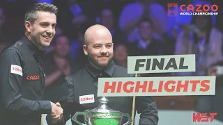 Mark Selby vs Luca Brecel | Final Highlights | 2023 Cazoo World Championship