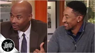 13-year NBA vet Quentin Richardson can barely believe he's sitting next to Scottie Pippen | The Jump