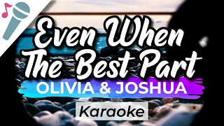 Olivia Rodrigo, Joshua Bassett - Even When/The Best Part - Karaoke Instrumental