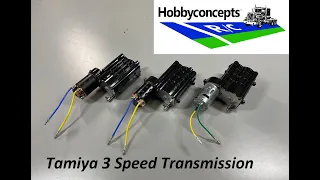 1/14 Tamiya RC How to Build the 3 Speed Transmission - Grand & King  Hauler