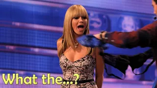 CONTESTANT REMOVED Heidi Klum's BRA...?