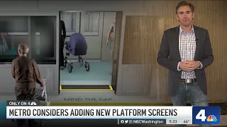 Metro Considers Platform Screen Doors to Keep People Off the Tracks | NBC Washington