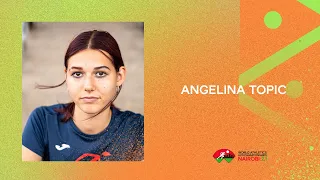 Rising high jump star Angelina Topic | World Athletics U20 Championships