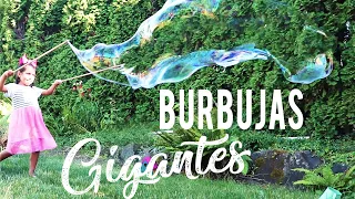 Burbujas Gigantes de jabón caseras | by Mundo Mom