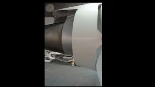 Engine Fire (Aircraft engine on fire after landing)