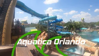 Aquatica Orlando | All Slides (4K POV)