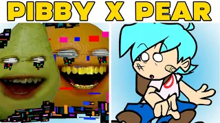 Friday Night Funkin' vs Annoying Orange + PEAR FULL WEEK (Come and Learn with Pibby/FNF Mod)