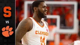 Syracuse vs. Clemson Basketball Highlights (2018-19)