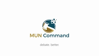 MUN Command - The first sketches.