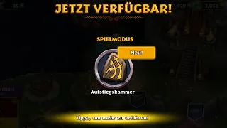 Dragons nur durch Quests ➔ endlich die Aufstiegskammer freigeschalten