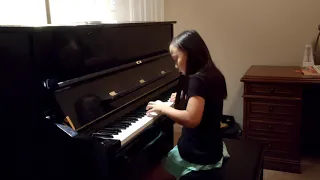 Grace Li is performing "Feelin' Good" No.3 from "Jazzy Piano" Book 2 by Brian Bonsor