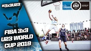 Ukraine v Argentina | Men's Full Game | FIBA 3x3 U23 World Cup 2019