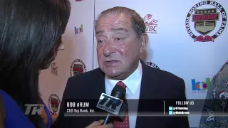 Mike Tyson Jumps into Interview with Bob Arum & Don King
