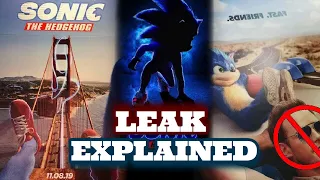 Sonic The Hedgehog Movie LEAK POSTER Explained