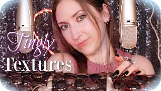 ASMR 10 Tingly Textures 💎 Scratching & Tapping Around Your Head with Gentle Ear to Ear Whispering 💖