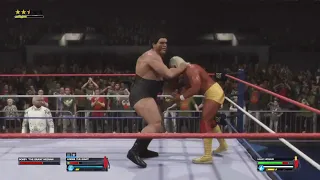 Hulk Hogan vs. Andre the Giant (WWE Championship)