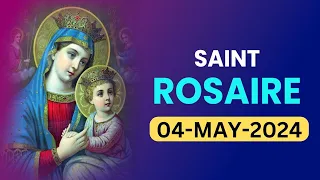 Saint Rosaire 🙏🏻Samedi🙏🏻May 4, 2024🙏🏻 Mystères Joyeux du Saint Rosaire 🙏🏻French Rosary