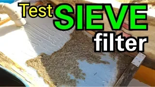 ● SIEVE FILTER, TESTE DE FILTRAGEM COM TELA DE SILK SCREEN, NYLON, POLIÉSTER