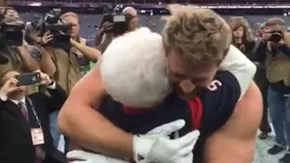 99 year old fan meets JJ Watt