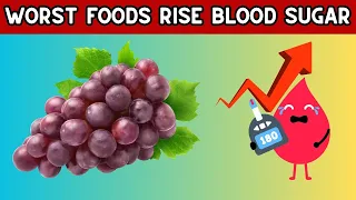 Worst Foods That Rise Blood Sugar | Worst Foods For Diabetic People