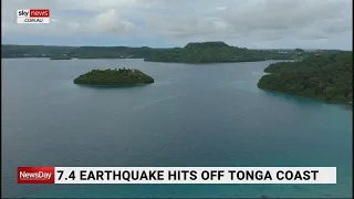 Tonga hit by massive 7.4 magnitude earthquake