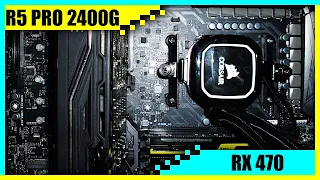 Ryzen 5 PRO 2400G + RX 470 Gaming PC in 2022 | Tested in 7 Games