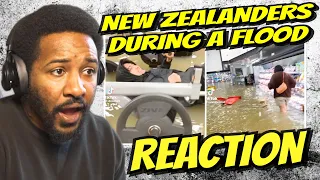 AMERICAN REACTS TO NEW ZEALANDERS DURING A FLOOD TIKTOK COMPILATION!