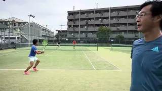 Good Preparation Good Swing ‼︎ Tomy Tennis Stroke 1 on 6th May 2024