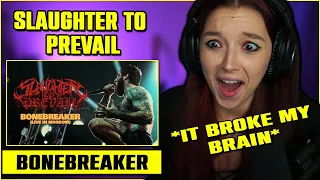 First Time Reaction to SLAUGHTER TO PREVAIL - BONEBREAKER