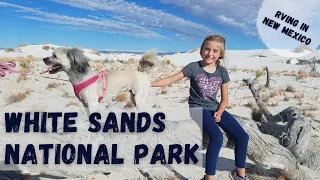 White Sands National Park- New Mexico in the RV with Kids EP. 12