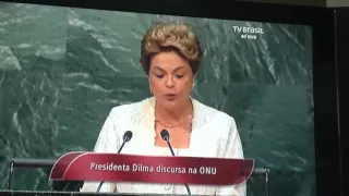 Discurso de Dilma na ONU