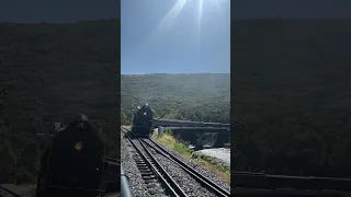 Reading and Northern #2102 over Nesquehoning Bridge