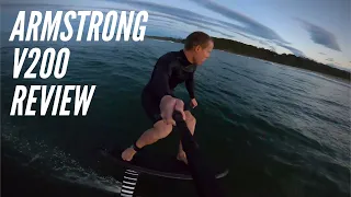 Armstrong Foils V200 A+ tail wing LIVE review