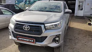 Чип-тюнинг Toyota Hilux 2.8TD 177hp, отключение сажевого фильтра, клапана ЕГР, Stage2