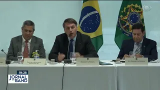 Bolsonaro xingou Doria e Witzel em reunião ministerial