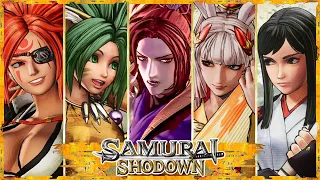 SAMURAI SHODOWN - All "SUPER & RAGE MOVES!" (No HUD / 2021 Update)