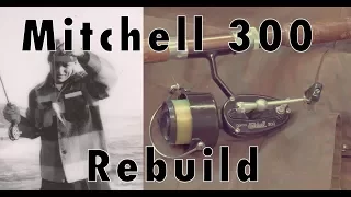 Antique Rod and Reel - Rebuilding Grandpa's Mitchell 300