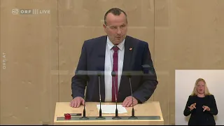 2020 11 20 070 Alois Kainz FPÖ   Plenarsitzung des Nationalrates zum Budget 2021 vom 20 11 2020 um 0