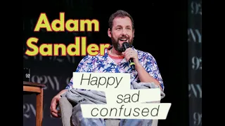 Adam Sandler talks HUSTLE, Chris Farley, Jack Nicholson, & more! Happy Sad Confused