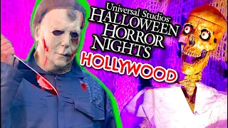 Halloween Horror Nights Universal Studios Hollywood | Full HHN House Walkthrough & SCARE ZONES