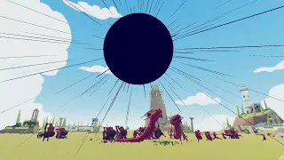 Black Hole Vs Every Factions BUGS DLC TABS Totally Accurate Battle Simulator