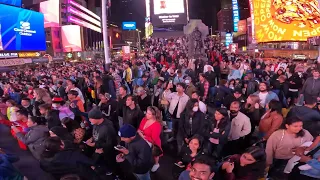 Jay Sean - Down || New York City Time Square || Live 2022 || Diwali || 4K