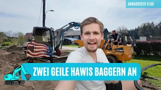 Ultimativer Tankstellen Fail 🤦🏼‍♂️ | Zwei Geile Hawis baggern an 🔥 | Baustellen Vlog: Humusieren