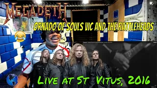 Megadeth   Tornado Of Souls Vic and The Rattleheads   Live at St  Vitus, 2016 - Producer Reaction