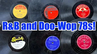 Cheap R&B and Doo-Wop 78 RPM Record Lot!