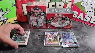 2024 Bowman blaster box and 4 retail packs