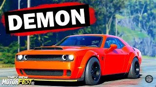 Dodge Challenger SRT Demon FOR NEXT SUMMIT - The Crew Motorfest Daily Build #125