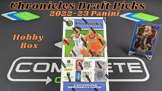 2022-23 Panini Chronicles Draft Picks Basketball Hobby Box opening